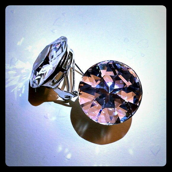 - Jewelry - Large Stone Earrings